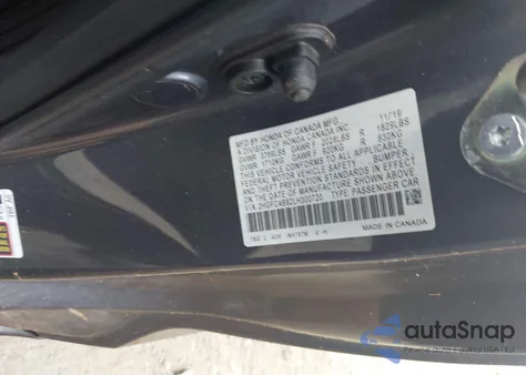 2020 Honda Civic Sport from USA, damaged, VIN 2HGFC4B82LH300720